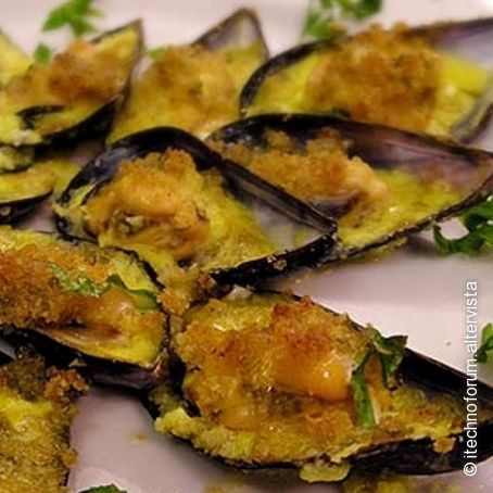 Cozze Gratinate