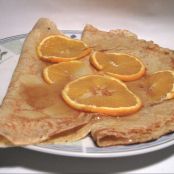 Crêpe integrali all’arancia