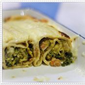 Crespelle con spinaci