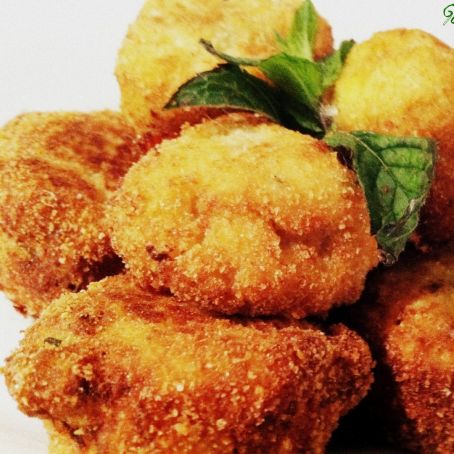 Crocchette di patate e melanzane