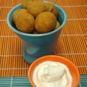 Crocchette di patate con maionese