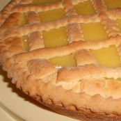 Crostata con crema al limone