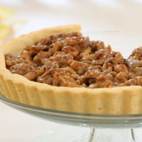 CROSTATA ALLE NOCI E CIOCCOLATO FONDENTE