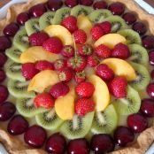 CROSTATA ALLA FRUTTA CON CREMA PASTICCERA