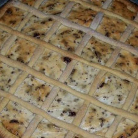 Crostata di ricotta e cioccolato