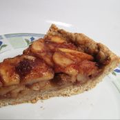 Crostata integrale con mele e uvetta
