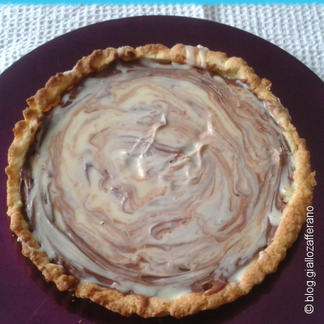 crostata marmorizzata alla nutella