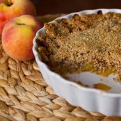 Crumble di pesche