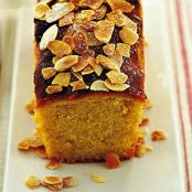 Plum-cake al miele e mandorle