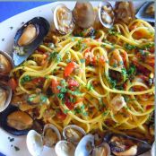 Linguine cozze e vongole dello Zio