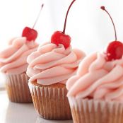 cupcake alla ciliegia