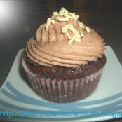 CUPCAKES AL CIOCCOLATO CON GANACHE AL CAFFÈ
