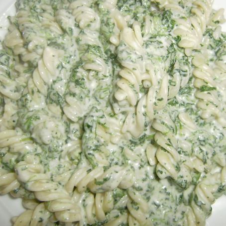 Fusilli agli spinaci e ricotta