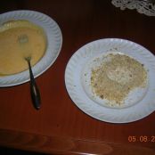 DESSERT DI GELATO CON CEESCAKE ... gelato e frutta.. - Tappa 2