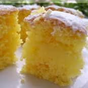 Torta con succo e scorza di limone 