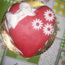Torta San Valentino semplice