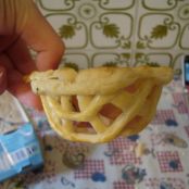 Cestini di sfoglia speck e zucchine