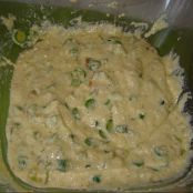 Torta salata nuda con fiori - Tappa 2