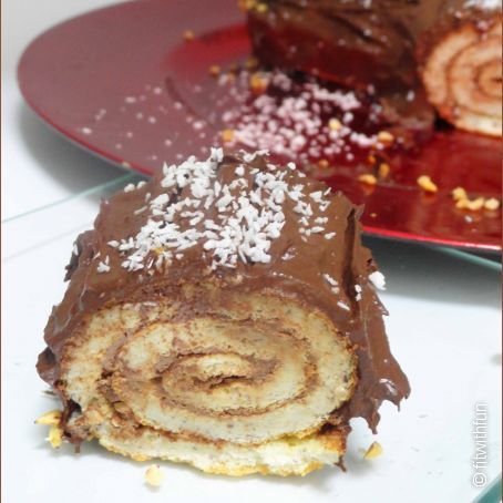 Tronchetto di Natale Ricetta Facile Light e Gluten Free