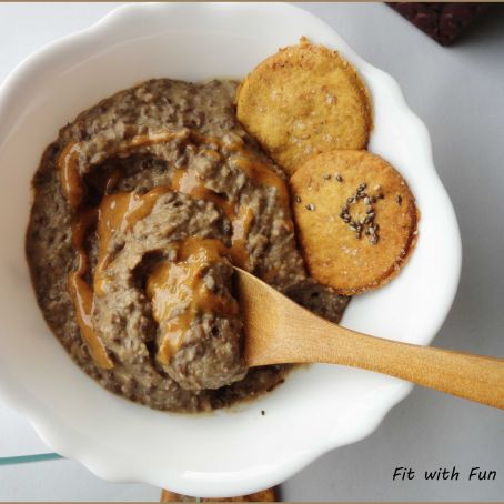 Hummus di Lenticchie con Sesamo e Burro di Arachidi