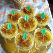 Crema all'arancia e rum