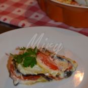 Ciambella di verdure di estive gratinate