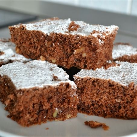 Torta cioccolato e noci
