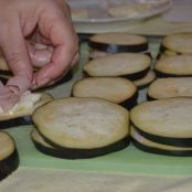 Cordon bleu di melanzane - Tappa 1