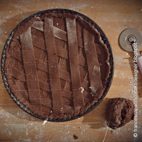 Crostata cremosa al cioccolato 