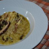 Risotto porcini e zafferano