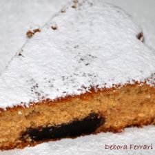 Torta alle susine rosse