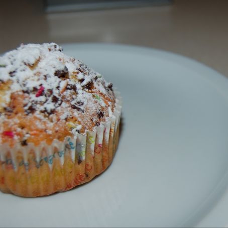 Muffin con gocce di cioccolato