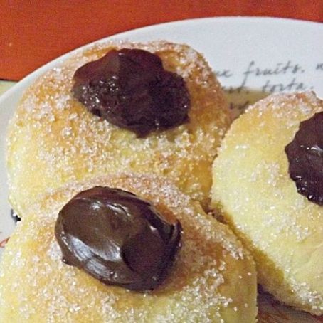 Bombe alla nutella al forno