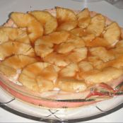 Crostata farcita all'ananas