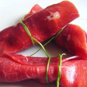 Fettine di bresaola ripiene