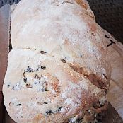 Pagnotta alle olive nere