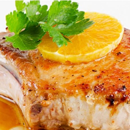 CARRE' DI MAIALE AL MIELE E ARANCE