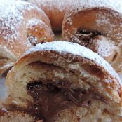 Saccottini alla nutella (senza burro) - Tappa 1