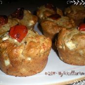 Muffin salati con feta e spezie