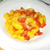 Gnocchi fatti in casa allo zafferano