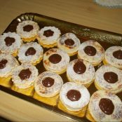 Occhi di bue ripieni di Nutella di mary