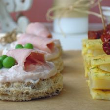 Crostini al prosciutto