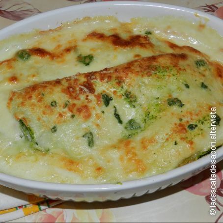 CRÊPES GOLOSE: ricotta e spinaci