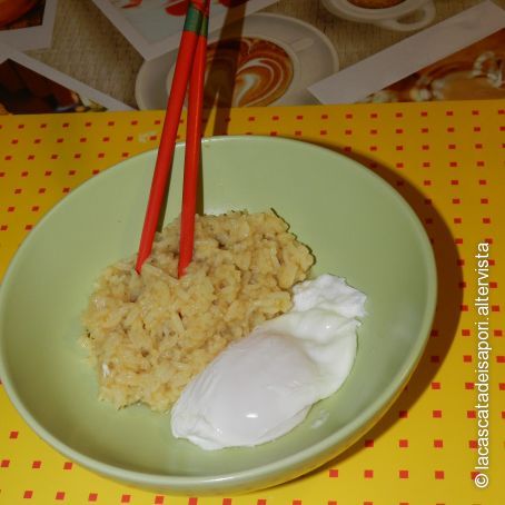 Uovo in Camicia con Riso al Curry