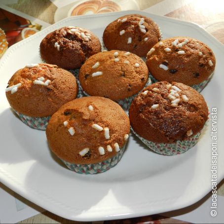 Muffins al burro di arachidi