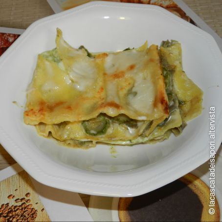 Lasagne al forno in Verde