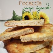 Focaccia senza impasto