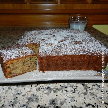 Torta con Banane e Sciroppo d'Acero