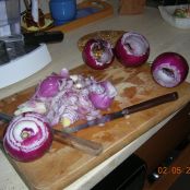 CIPOLLA ROSSA DI TROPEA RIPIENA - Tappa 1