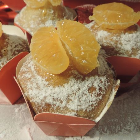 Muffin yogurt e arancia candita (senza burro)